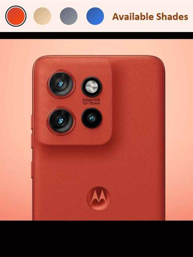 Motorola introduces the Edge 50 Neo in India.