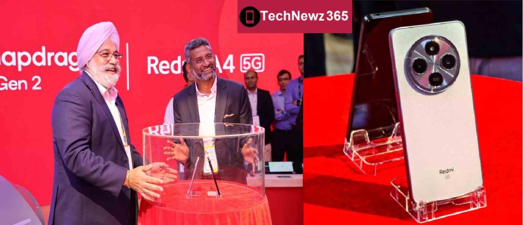 Xiaomi Unveils the Incredible Redmi A4 5G In Indian Mobile Congress: A New Smartphone under 10k