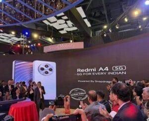 Xiaomi Unveils the Incredible Redmi A4 5G In Indian Mobile Congress: A New Smartphone under 10k