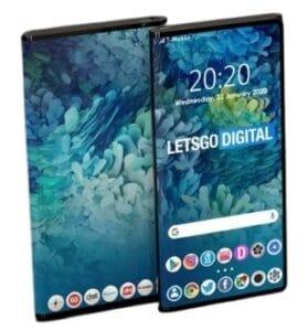 Upcoming Samsung's Tri-Folding Smartphone Expected design